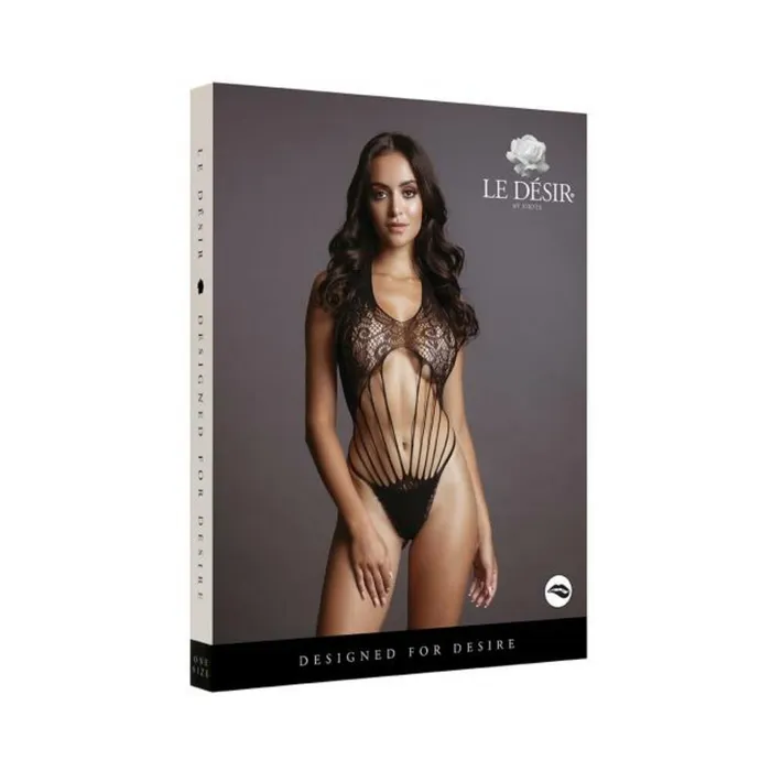 Anal Fairvillacom Shot Le Desir Strappy Lace Teddy Black Os