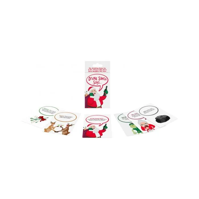 Fairvillacom Games Drunk Santa Says Card Game