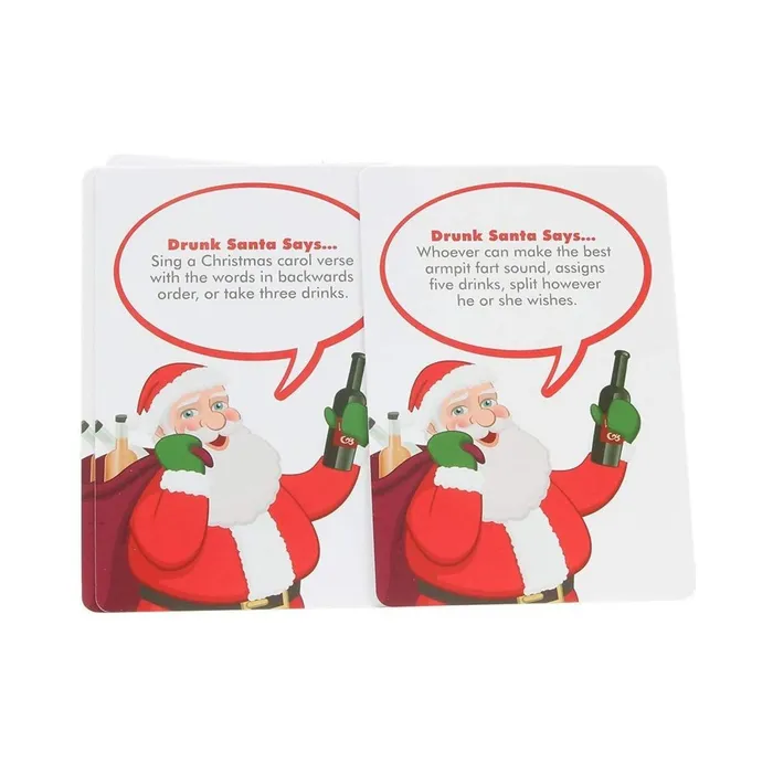 Fairvillacom Games Drunk Santa Says Card Game