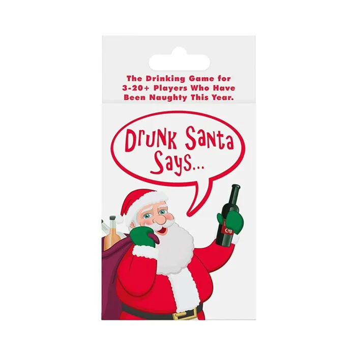 Fairvillacom Games Drunk Santa Says Card Game