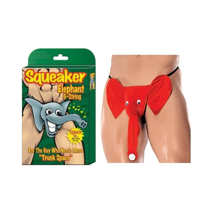 Male Power Squeaker Elephant GString Fairvillacom Male Sex Toys