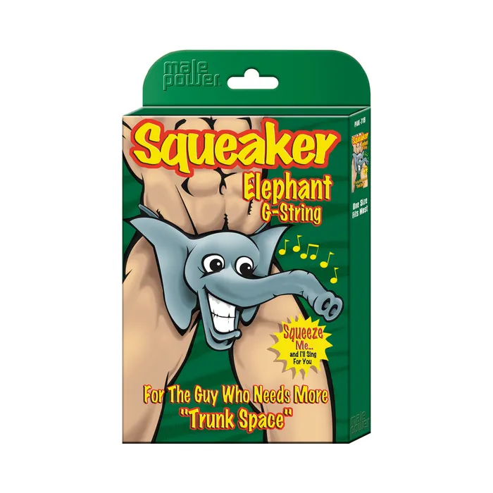 Male Power Squeaker Elephant GString Fairvillacom Male Sex Toys