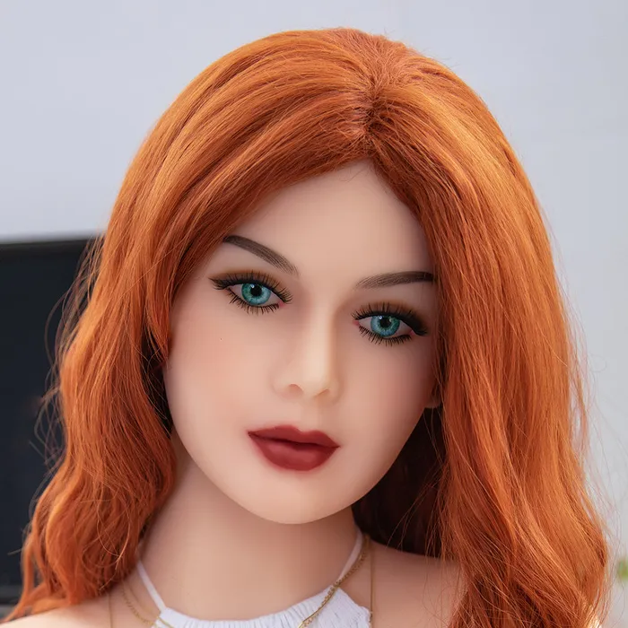 Male Sex Toys Lucy 157cm tall Redhead sex doll with pale skin tone B67 x W48 x H77cm ShhhJrl