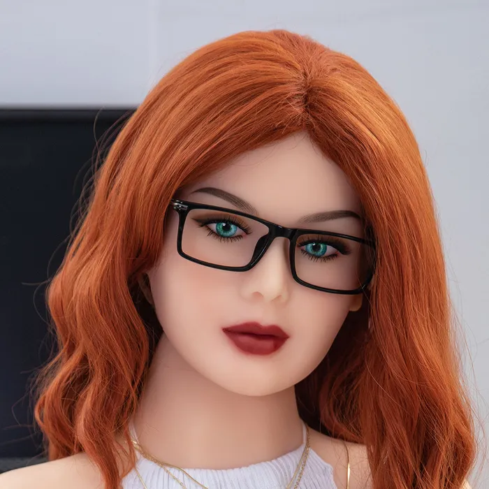 Male Sex Toys Lucy 157cm tall Redhead sex doll with pale skin tone B67 x W48 x H77cm ShhhJrl