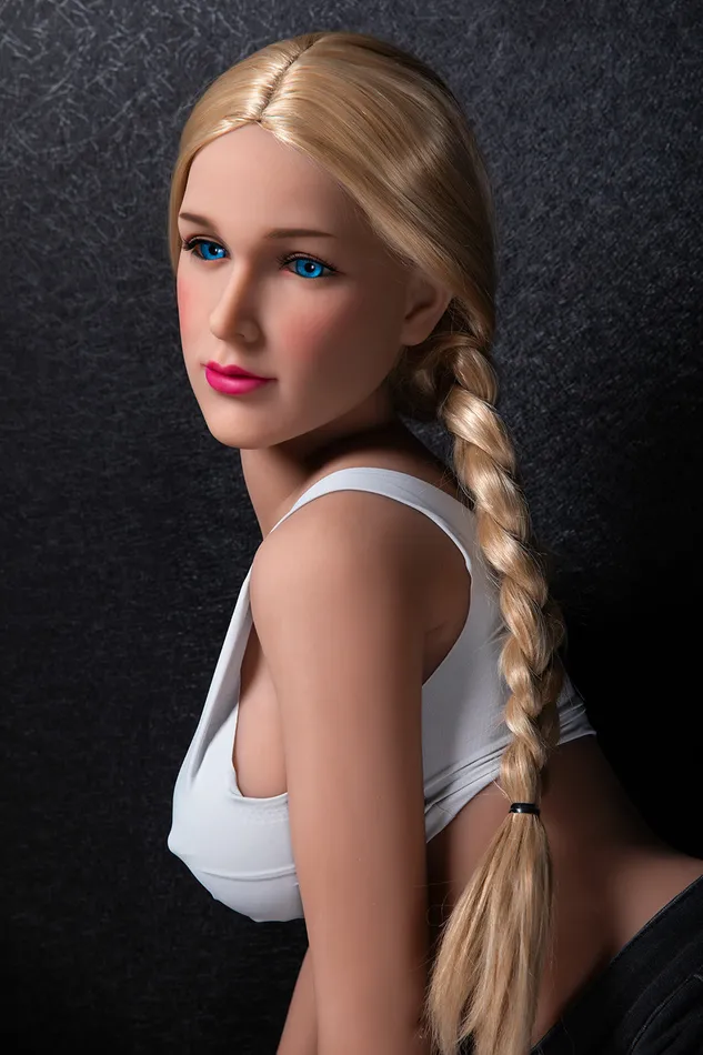Male Sex Toys ShhhJrl Kimberley 166cm tall Blonde sex doll with medium skin B80 x W53 x H83