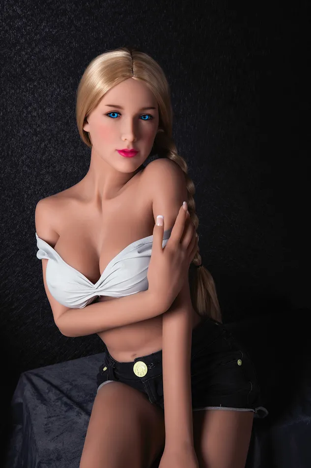 Male Sex Toys ShhhJrl Kimberley 166cm tall Blonde sex doll with medium skin B80 x W53 x H83