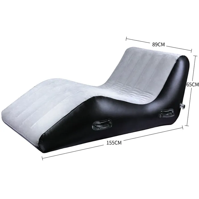 Male Sex Toys ShhhOb Toughage bed size inflatable contoured sex Sofa 155cm