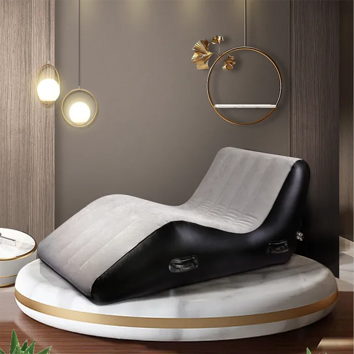 Male Sex Toys ShhhOb Toughage bed size inflatable contoured sex Sofa 155cm