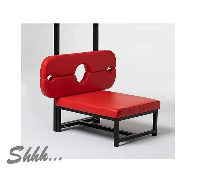 Shhh BDSM Stocks stool SS1 Red or Black ShhhBrand Anal