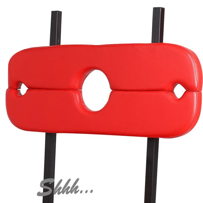 Shhh BDSM Stocks stool SS1 Red or Black ShhhBrand Anal