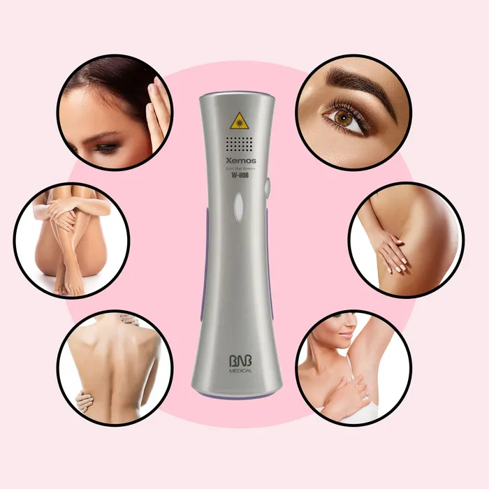 ShhhSof Female Sex Toys Silhouette Portable Laser Hair Remover Permanent Epliation System for Body Face