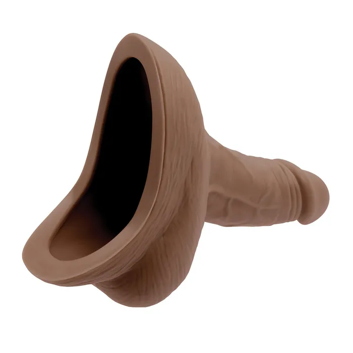 Gender X Stand to Pee TPE Dark Flesh Melting Pleasures Dildos