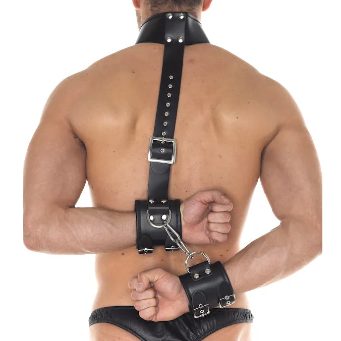Leather Cuff And Neck Set Rimba Restraints