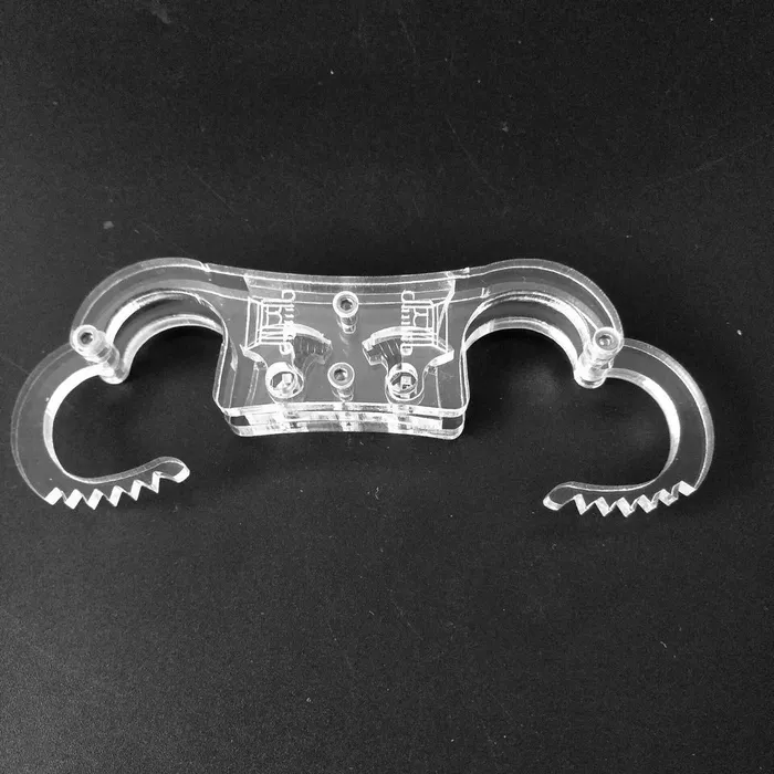 LoveLife SexToys Dildos Acrylic Glass Finger Cuff Ratchet Clasp