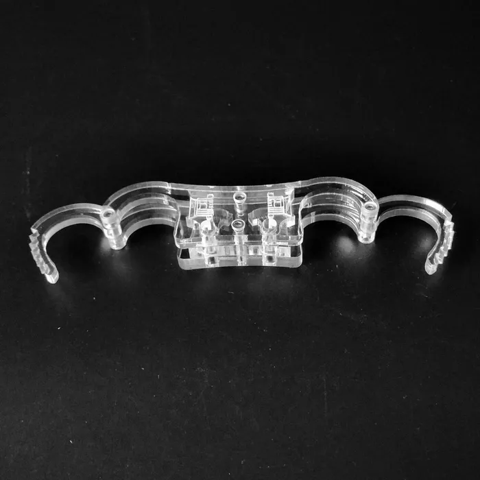 LoveLife SexToys Dildos Acrylic Glass Finger Cuff Ratchet Clasp