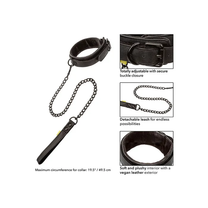 Vibrators Boundless Collar and Leash California Exotic Vibrators Boundless Collar and Leash California Exotic