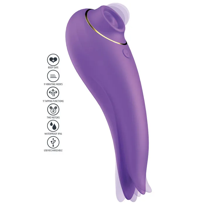 Vibrators Xocoon SalsaTap Tapping and Tongue Stimulator Xocoon